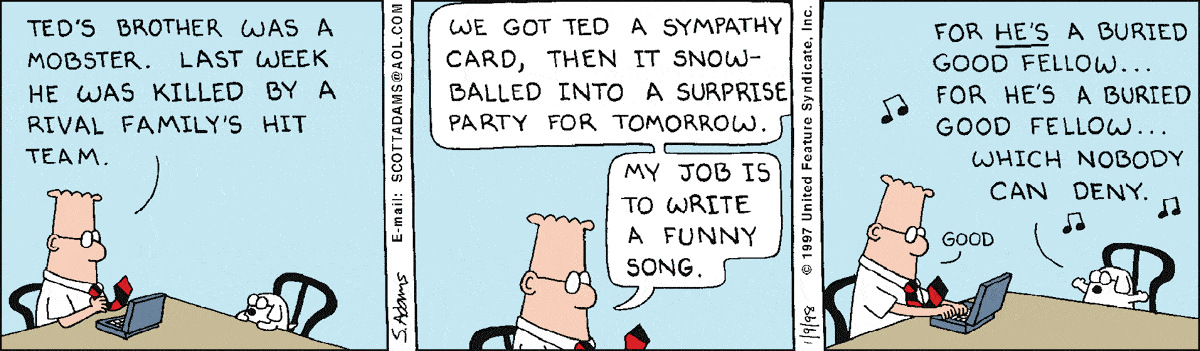Dilbert Cartoon